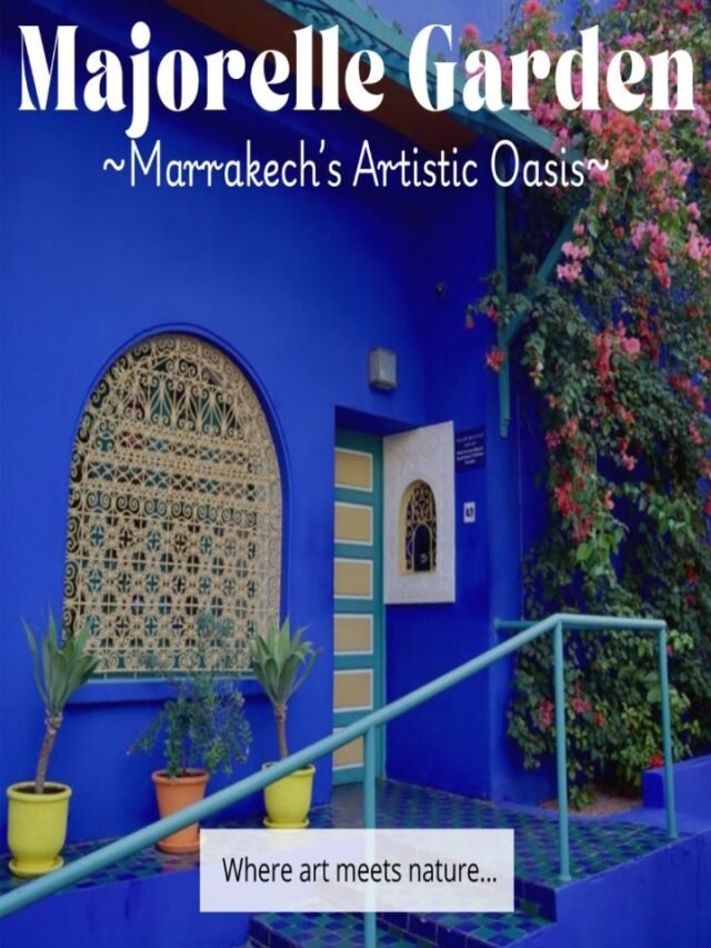 Majorelle Garden, Morocco