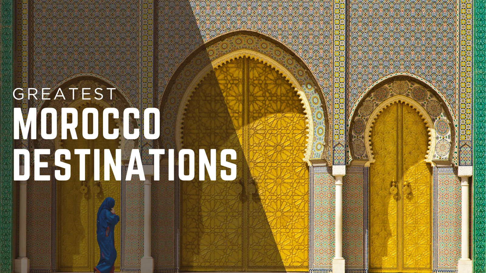 Desert for a unique experience, the Atlas Mountains for hiking, and the blue city of Chefchaouen.